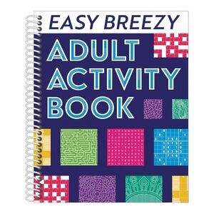 NEW- EASY BREEZY ADULT ACTIVITY BOOK!